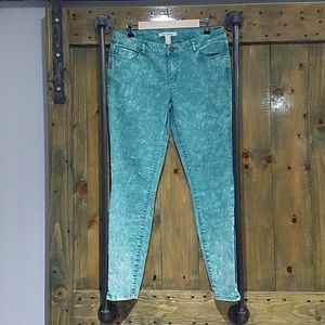 🌶 LIFE IN PROGRESS TIE DYE ZIPPER SKINNY JEANS